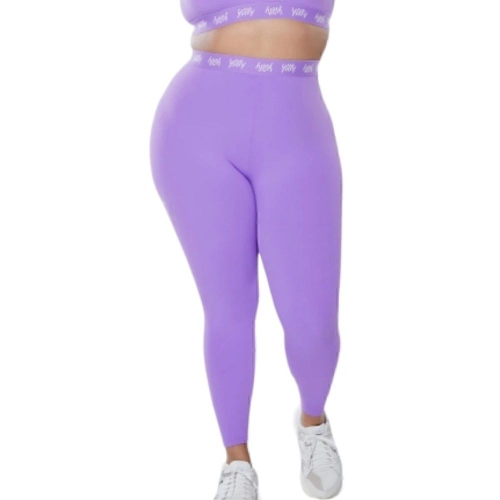 Major Label Shaping High Waist Legging- Amethyst Rocks